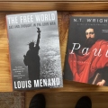 Books Noted: The Free World (Louis Menand, 2021) and Paul: A Biography (N. T. Wright, 2018)
