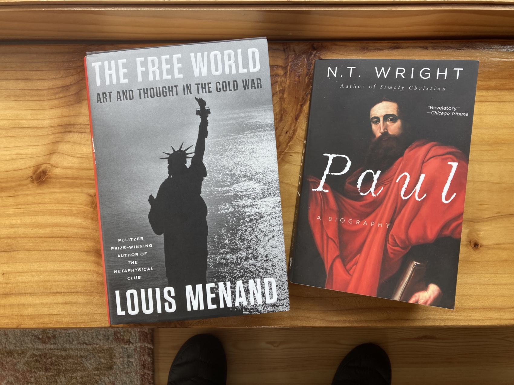 Books Noted: The Free World (Louis Menand, 2021) and Paul: A Biography (N.  T. Wright, 2018)